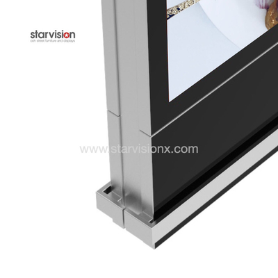 Indoor LCD Digital Display Totem 4k Ultra HD Advertising Digital Signage For Shopping Mall