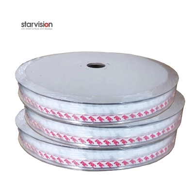 poly Material 3M Poster Zipper Tape For Advertising Scrolling Billboard