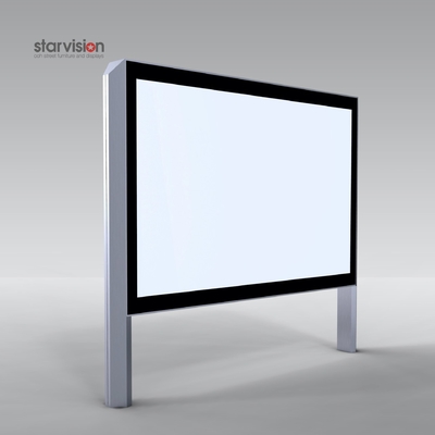 Pole Mount 1500mm Stand City light Boards For Street Advertising