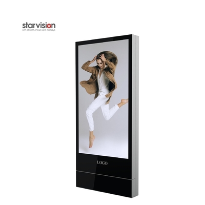 1R1G1B 2000nits Indoor LED Totem For Shopping Mall Advertising