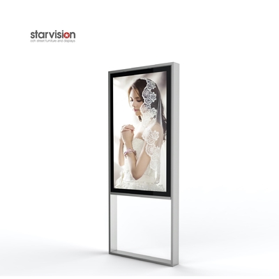 2000nits Indoor LED Totem Free Standing LED Screen For Shopping Center