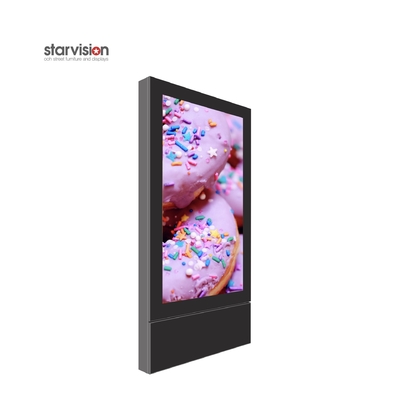 Rk3288 86 Inch Digital Signage Lcd Kiosk 400W With Cooling System