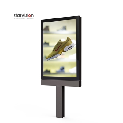 75 Inch 2500nits 3840X2160 Outdoor Lcd Digital Signage RAL Color