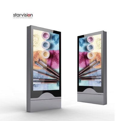 206W Free Standing Advertising Display RAL Android 5.1 For Shopping Center