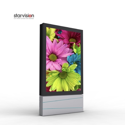 P3 Outdoor LED Totem 2 Square Meters Advertising Display For City Center