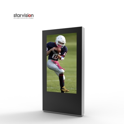 Indoor Digital Signage LCD Advertising Display Ultra Thin High Definition 3840X1920