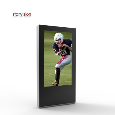 Indoor Digital Signage LCD Advertising Display Ultra Thin High Definition 3840X2160
