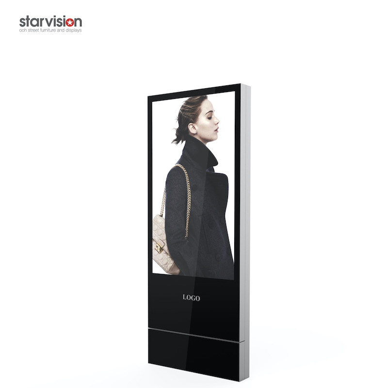 Single Sided 3840x2160 Commercial Digital Display TFT Lcd Kiosk Displays